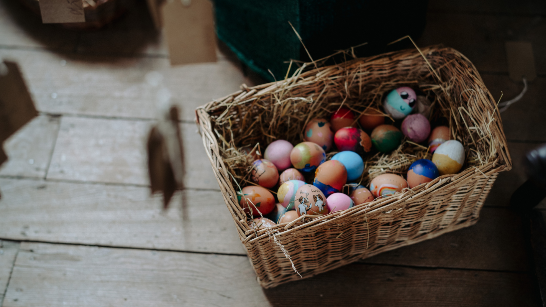 painted eggs