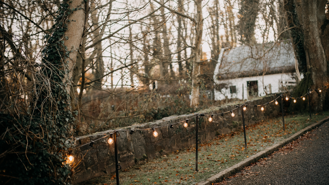 Winter at Ulster Folk Museum.