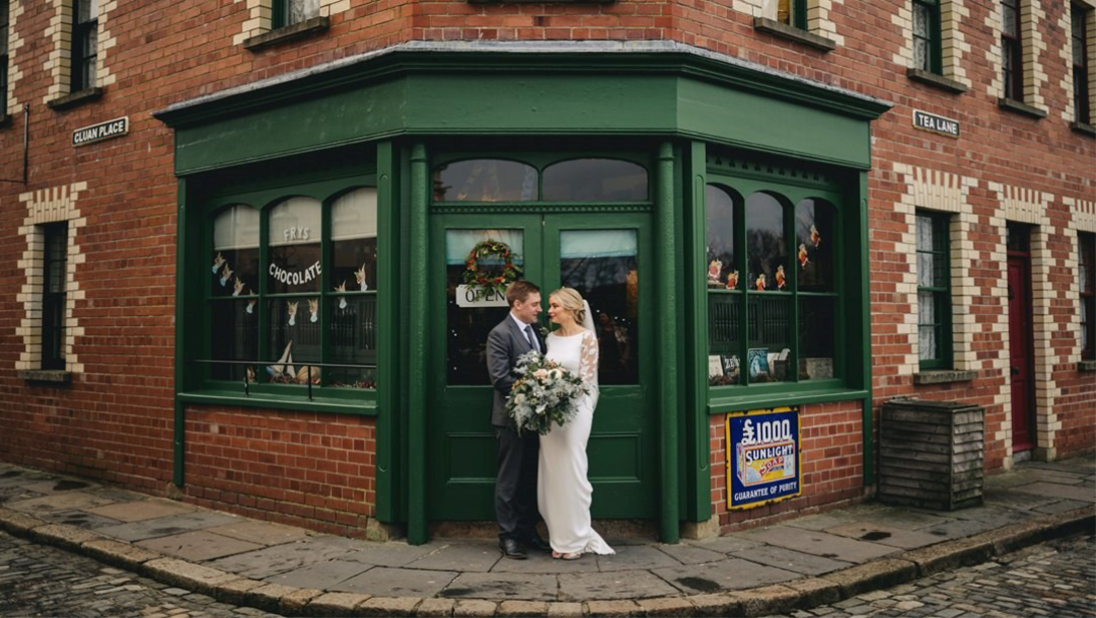 Wedding in Ulster Folk Museum