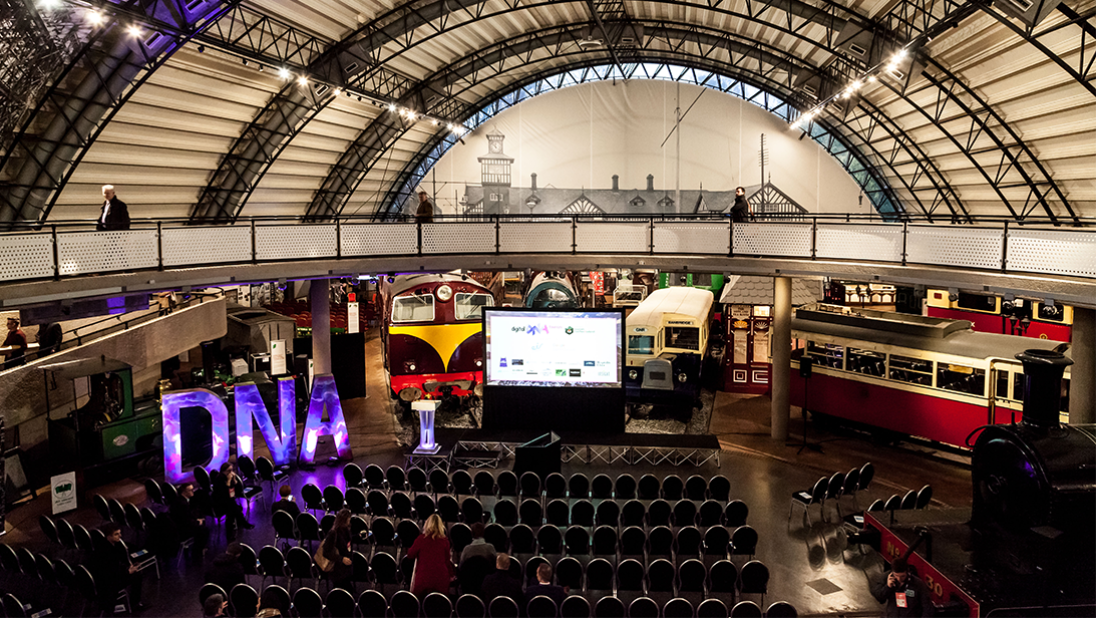 The Railway Gallery set our for a corporate event