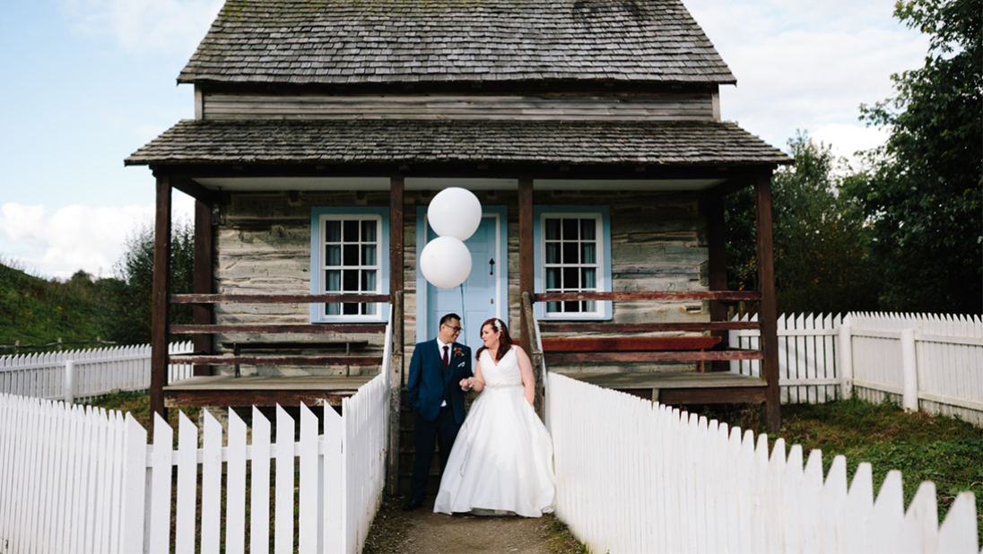 Wedding in the Ulster American Folk Park