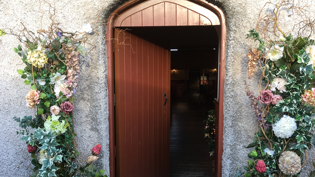 Doorway to the Omagh Meeting House