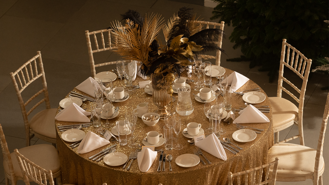 Christmas Party table