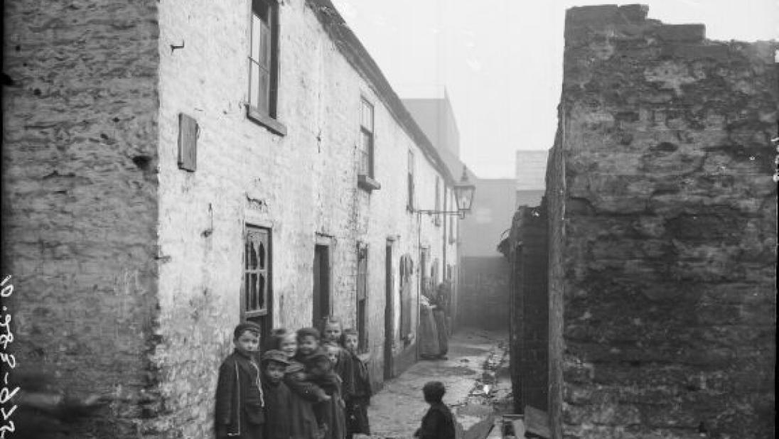 Mitchell's Court, off Brown Square/Gardiner Street, lower Shankill area