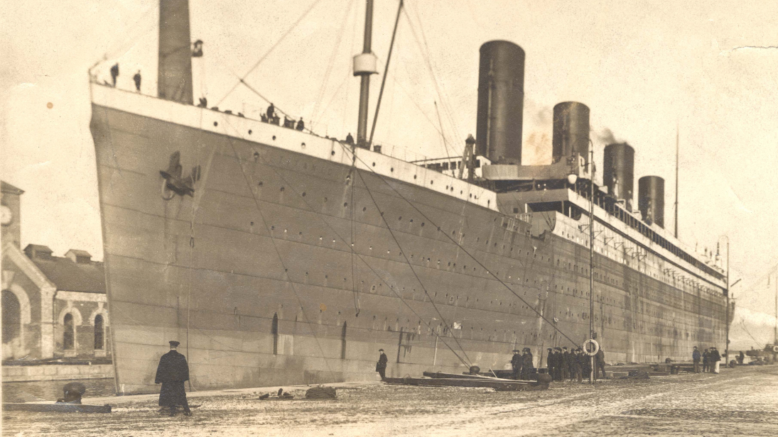 Photograph of Titanic, Ulster Transport Museum