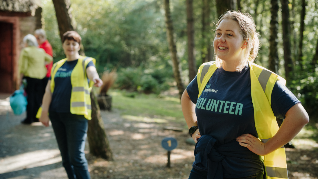 A National Museums NI Volunteer