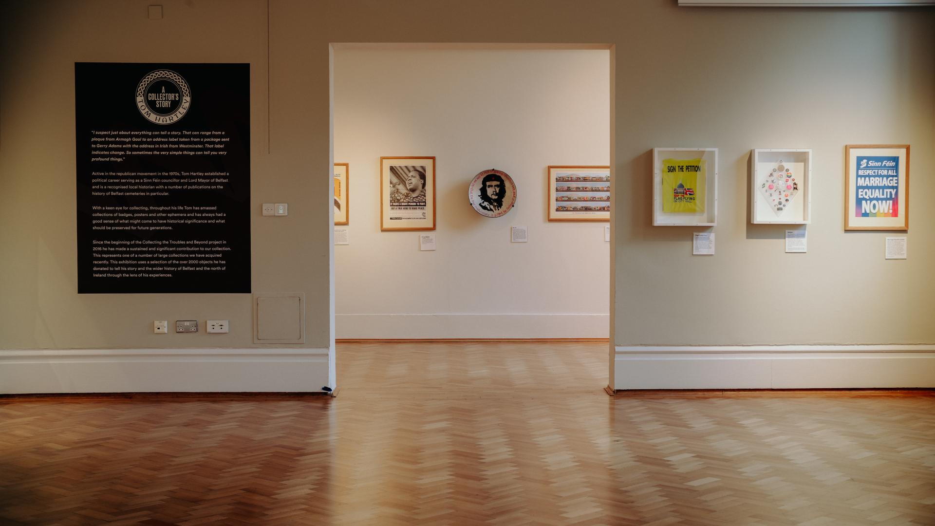 Objects on display in Ulster Museum