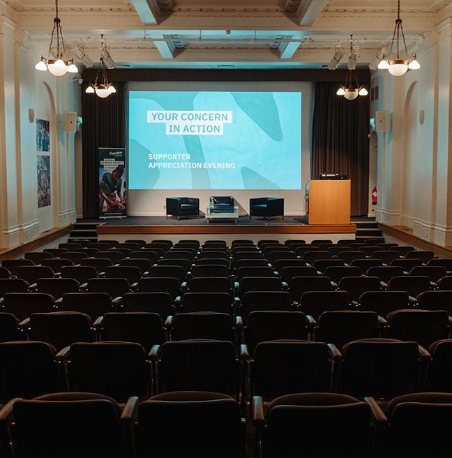 Lecture theatre in the Ulster Museum