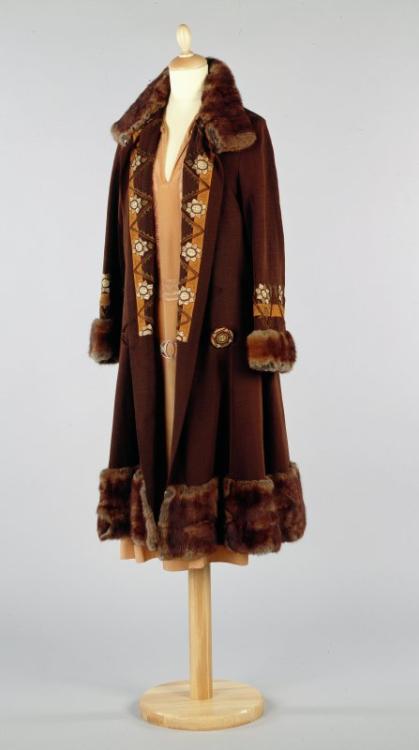 Patou Brown Day Coat