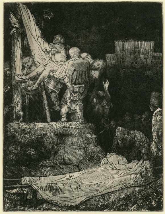 Rembrandt Print, Ulster Museum