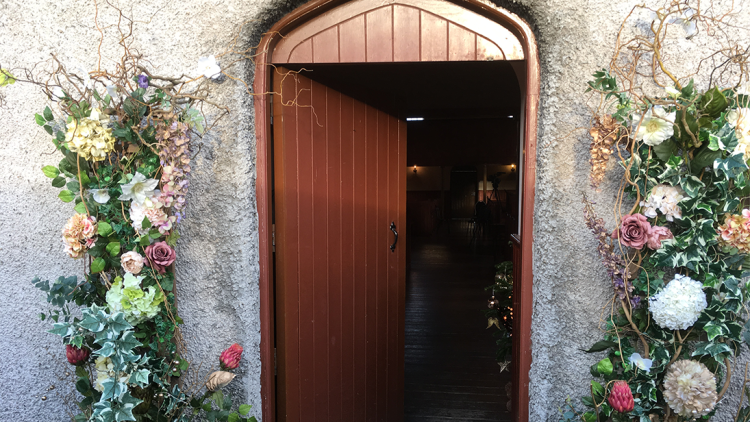 Doorway to the Omagh Meeting House
