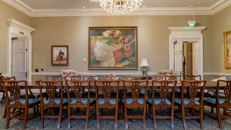 Cultra Manor meeting table