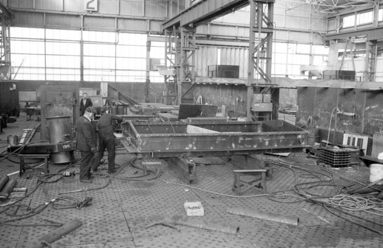 Result’s new hatch coamings being manufactured.