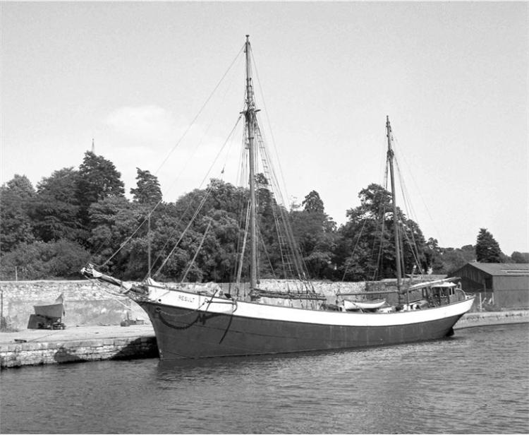 Image of The Result, black and white photograph 