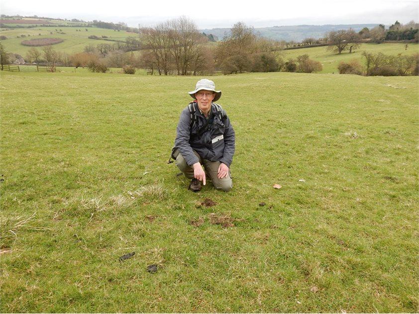Mike and Meteorite Spot