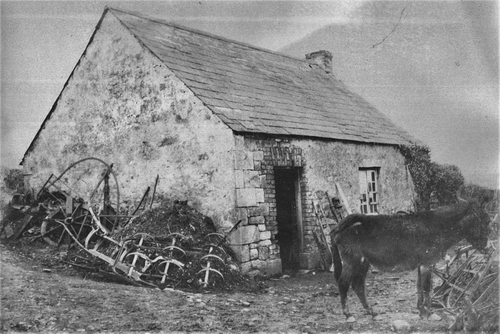 Photograph of the original forge in County Fermanagh