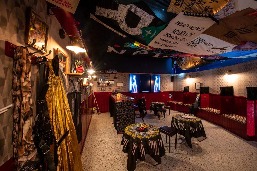 The interior of The Druithaib's Ball, 2021 Turner Prize winner