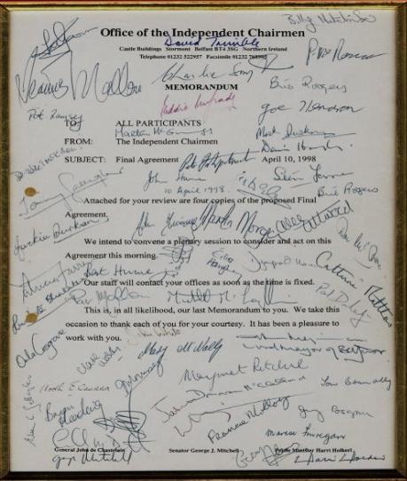 Good Friday Agreement 