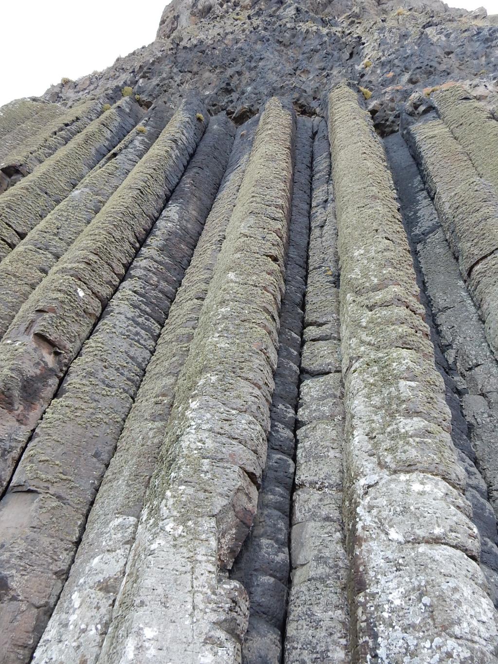 Basalt columns at the Giant’s Organ