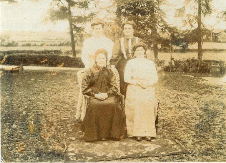 Abigail McCullagh and her three daughters