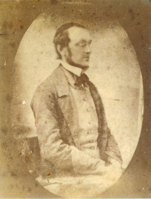 Black and white photograph of David McCullagh